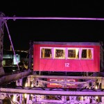 Cabine aménagée pour un repas romantique