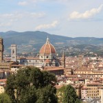 Vue sur Florence depuis le jardin de Bardini