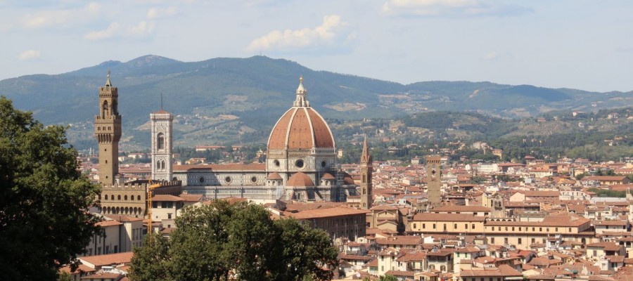 Vue sur Florence depuis le jardin de Bardini