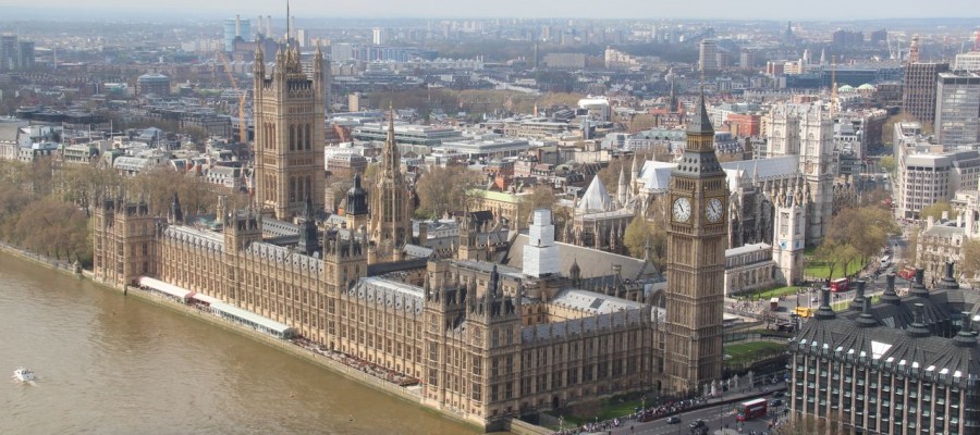 Vue sur Houses of Parliament