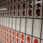 Carrelage du métro à Baker Street