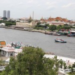 Vue depuis le Wat Arun