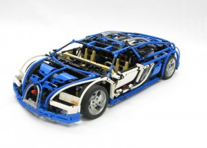 Bugatti Veyron en LEGO