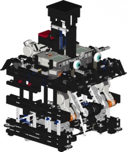 Modèle 3D du robot de la coupe de France de robotique 2010 (02)