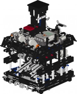 Modèle 3D du robot de la coupe de France de robotique 2010 (03)